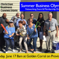 Christian Business Connections Summer Business Olympics June 17